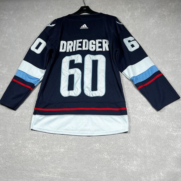 Adidas Hockey Jersey Kraken Inaugural Season 21-22 Chris Driedger #60 Men’s 46